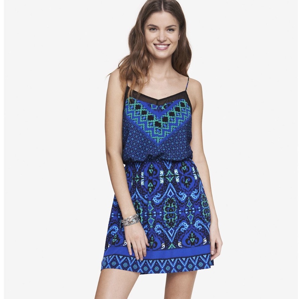 EXPRESS Patterned Dress